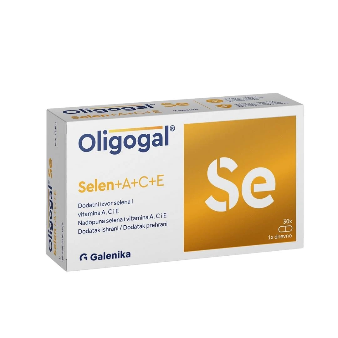 Galenika Oligogal® Se Selen A+C+E  30 Kapsula