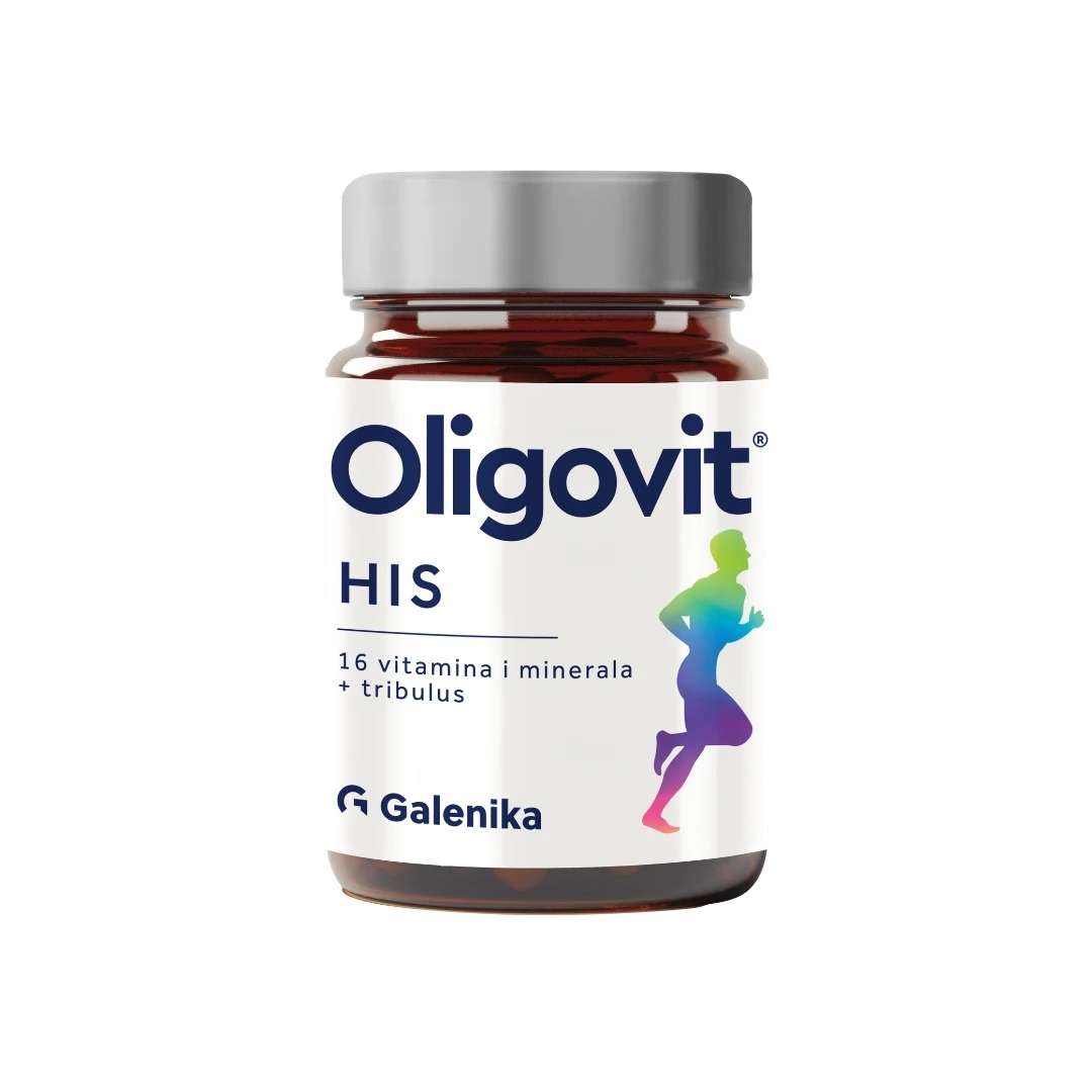 Oligovit® HIS Multivitamini  za Muškarce 30 Kapsula sa Tribulusom