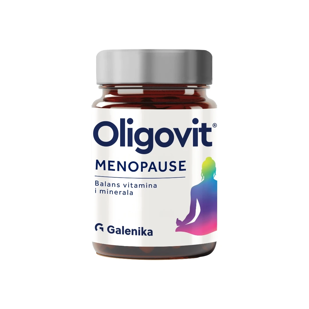 Oligovit® MENOPAUSE 30 Kapsula sa Cimicifugom, Melatoninom i Vitaminima E i D