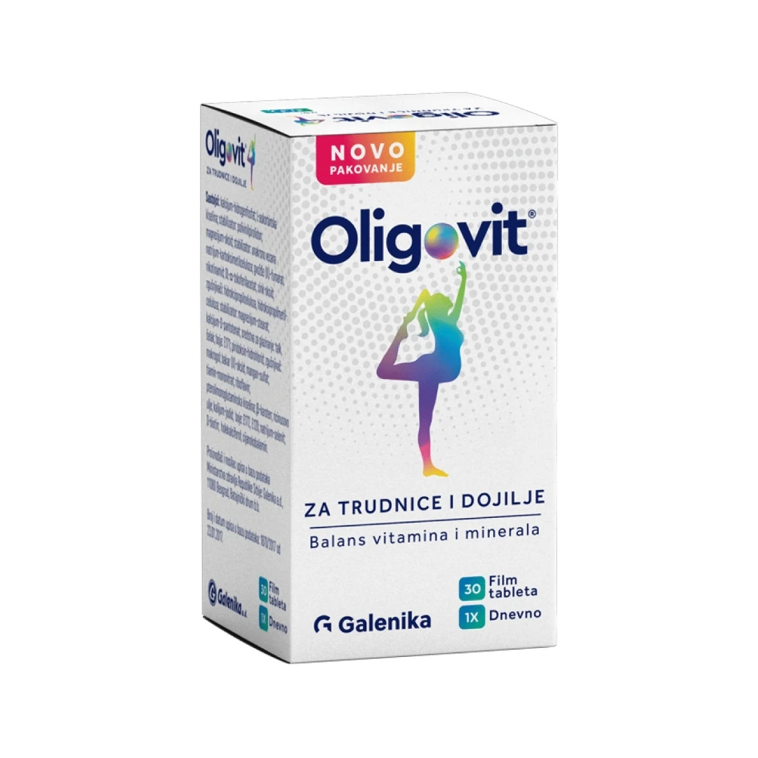 GALENIKA Oligovit® Vitamini za Trudnice i Dojilje 30 Tableta