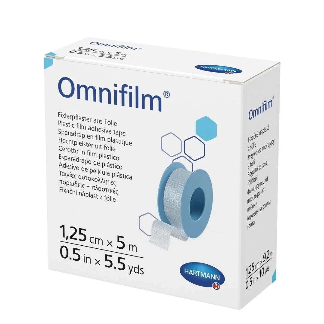HARTMANN Omnifilm® Lepljiva Providna Hipoalergena Traka 1,25cm x 5m 