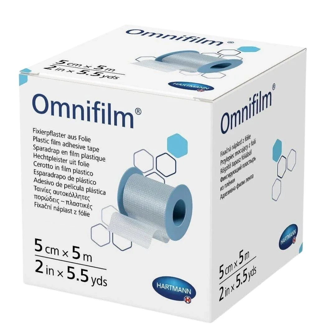 HARTMANN Omnifilm® Lepljiva Providna Hipoalergena Traka 5cm x 5m 