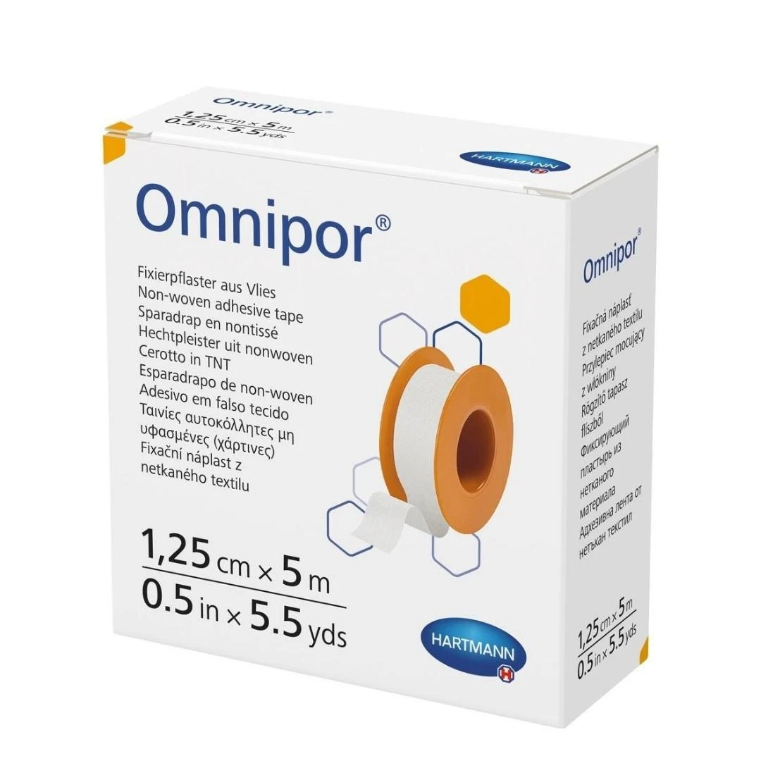 HARTMANN Omnipor® Lepljiva Papirna Hipoalergena TrakA 1,25cm x 5m 