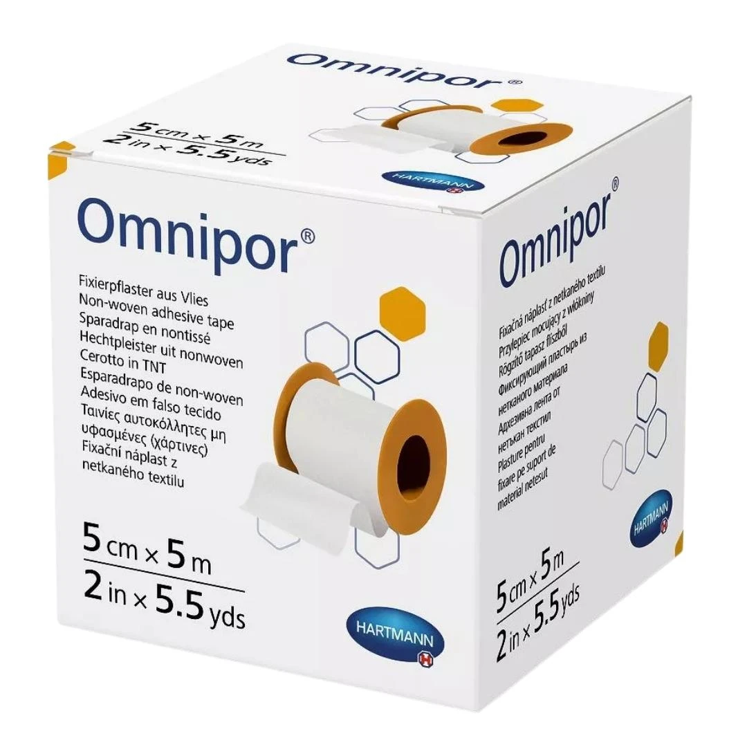 HARTMANN Omnipor® Lepljiva Papirna Hipoalergena Traka 5cm x 5m 