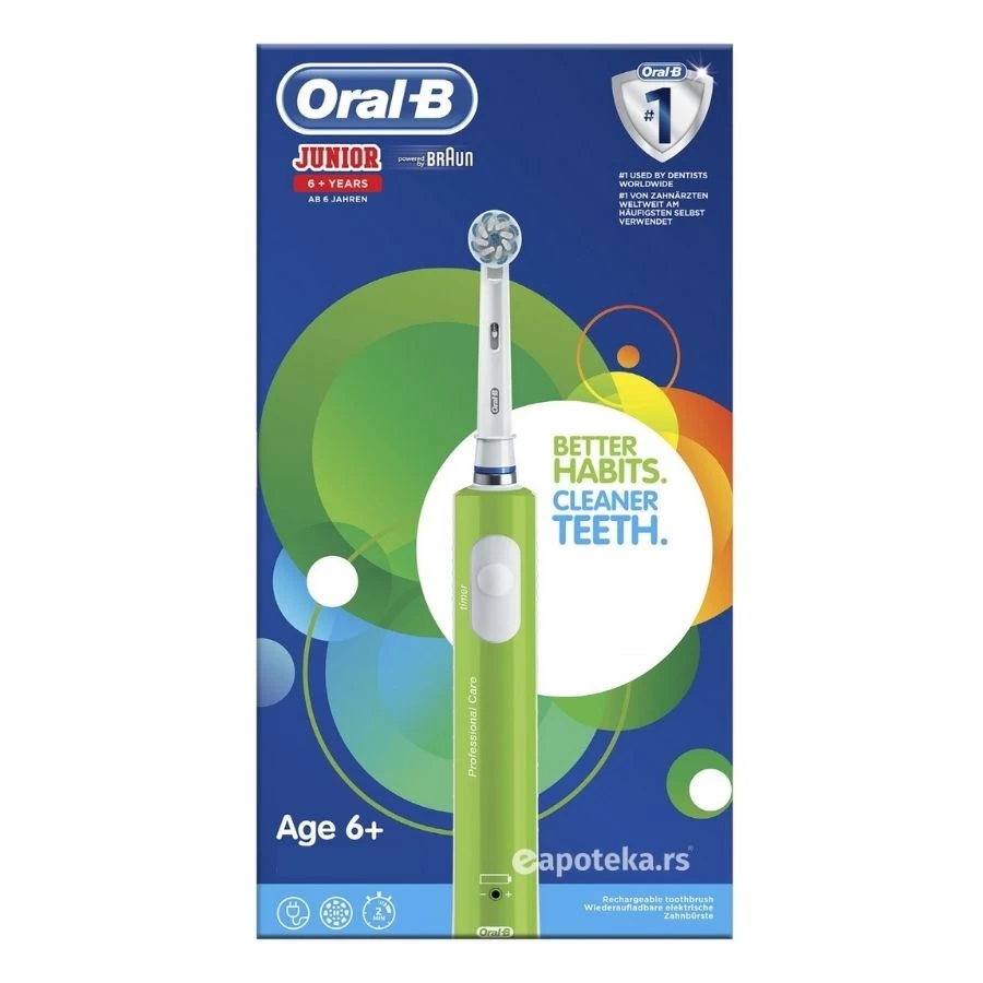 Oral-B® Električna Četkica za Decu Junior Green