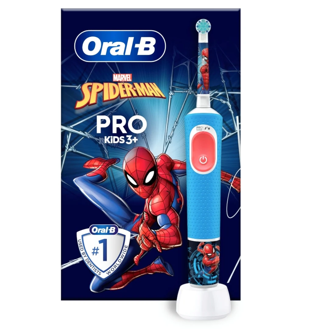 Oral-B® Električna Četkica za Decu Spiderman Vitality PRO KIDS 3+