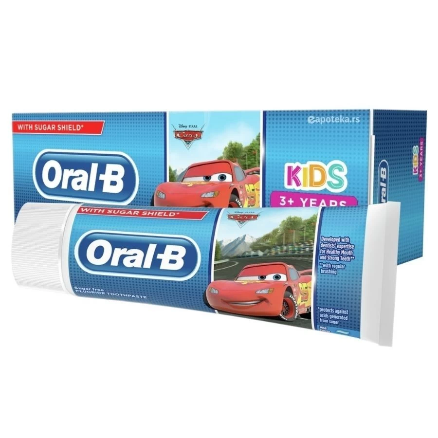 Oral-B® Frozen Cars Pasta za Zube za Decu 75 mL