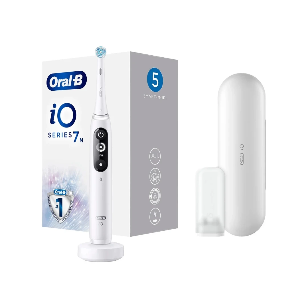Oral-B® iO 7 Električna Četkica za Zube Bela
