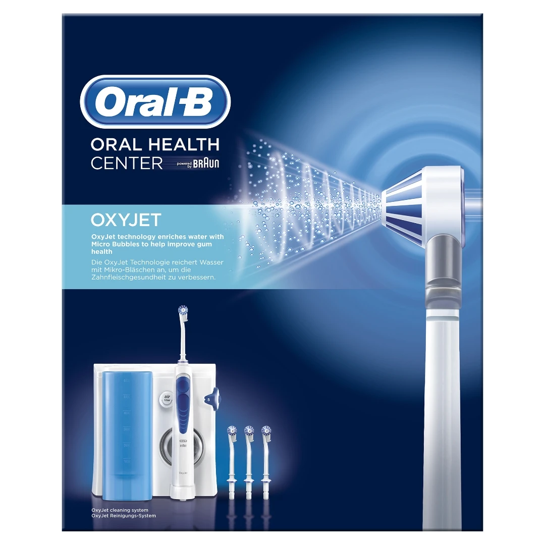 Oral-B® OXYJET Oralni Tuš sa Nastavcima
