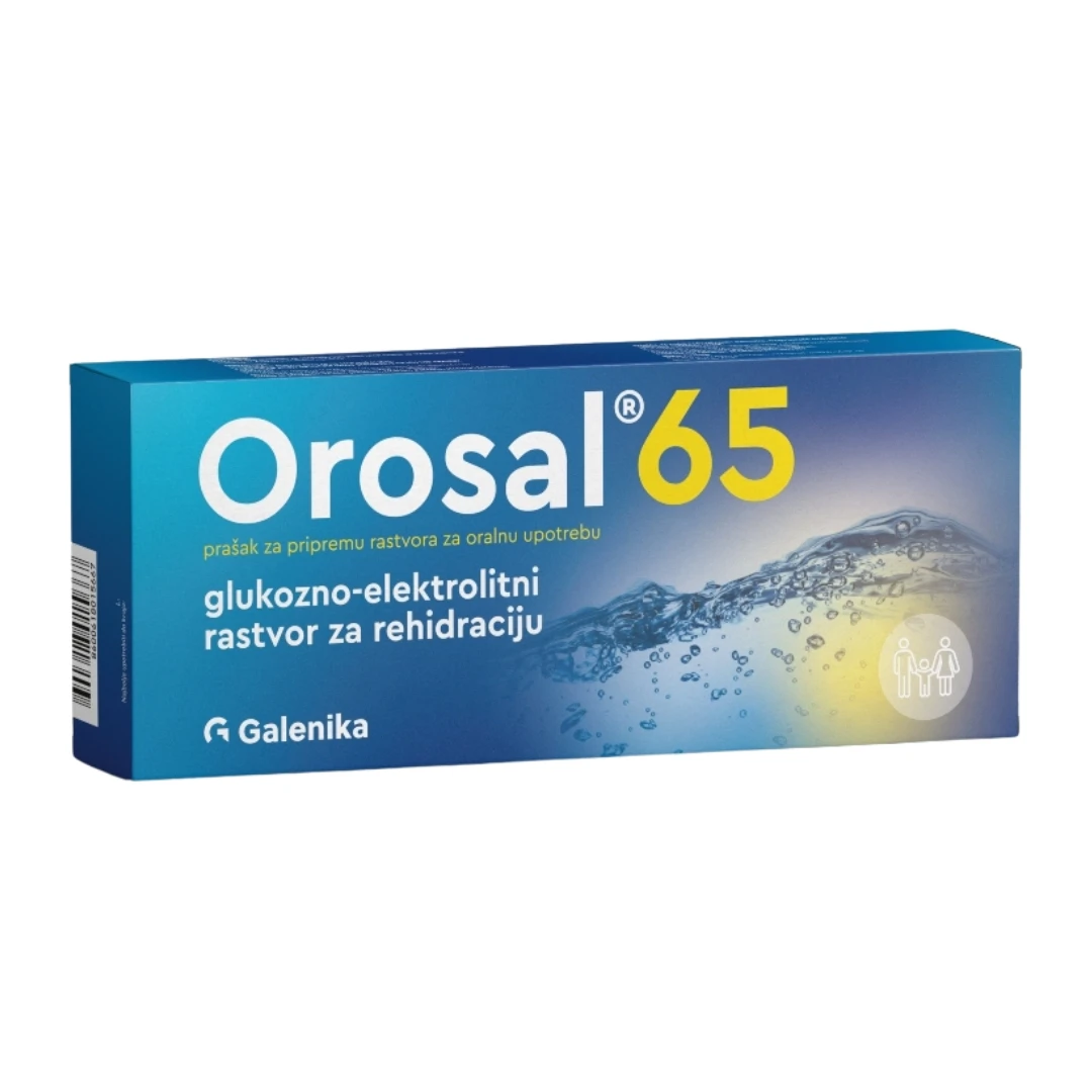 GALENIKA Orosal® 65 Prašak za Nadoknadu Elektrolita 5x6,5 g
