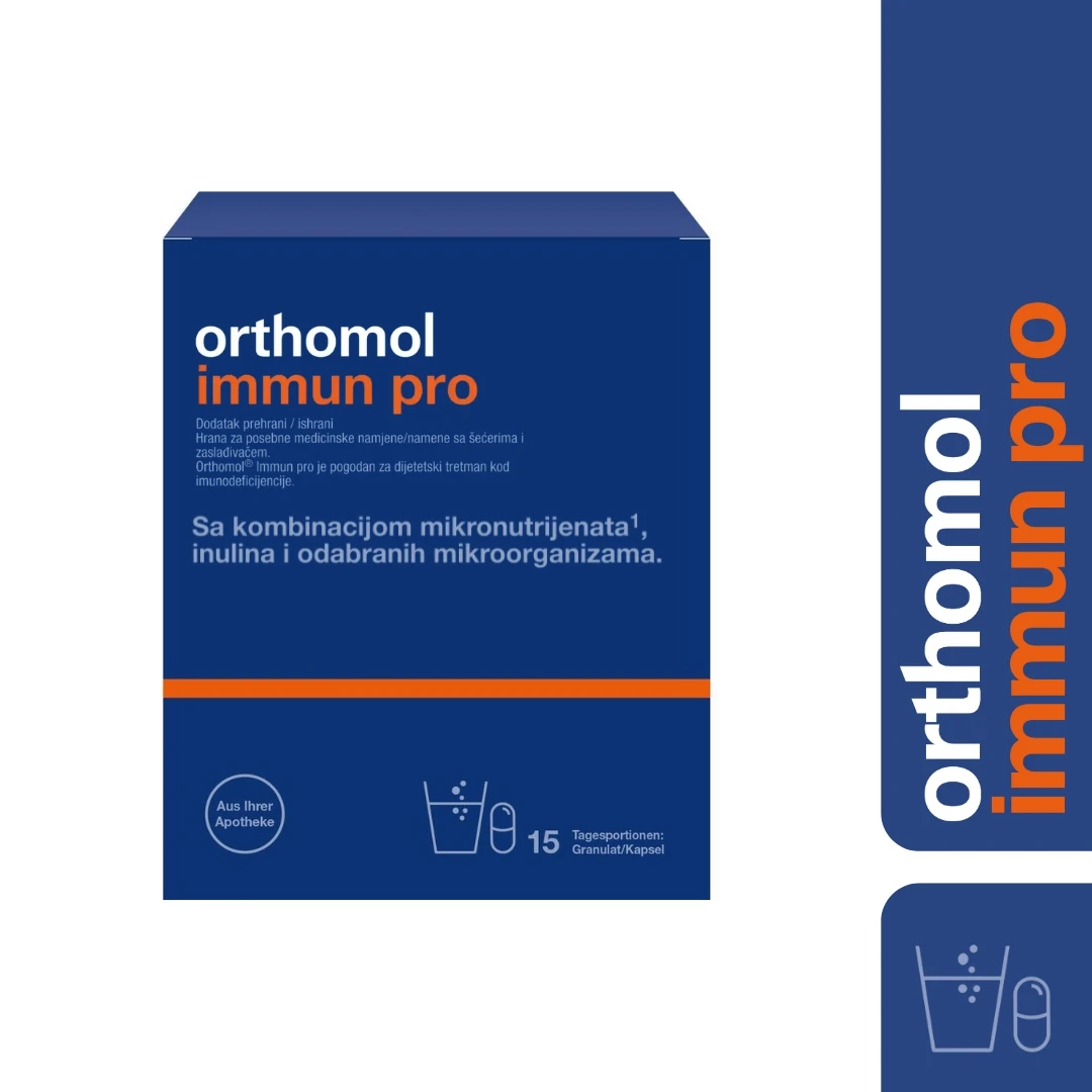 Orthomol Immun Pro Granule 15 Doza sa Probioticima i Inulinom