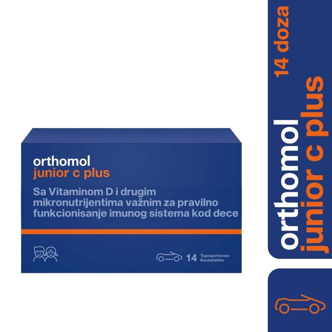 Orthomol Junior C Plus 14 Tableta za Decu za Jak Imunitet