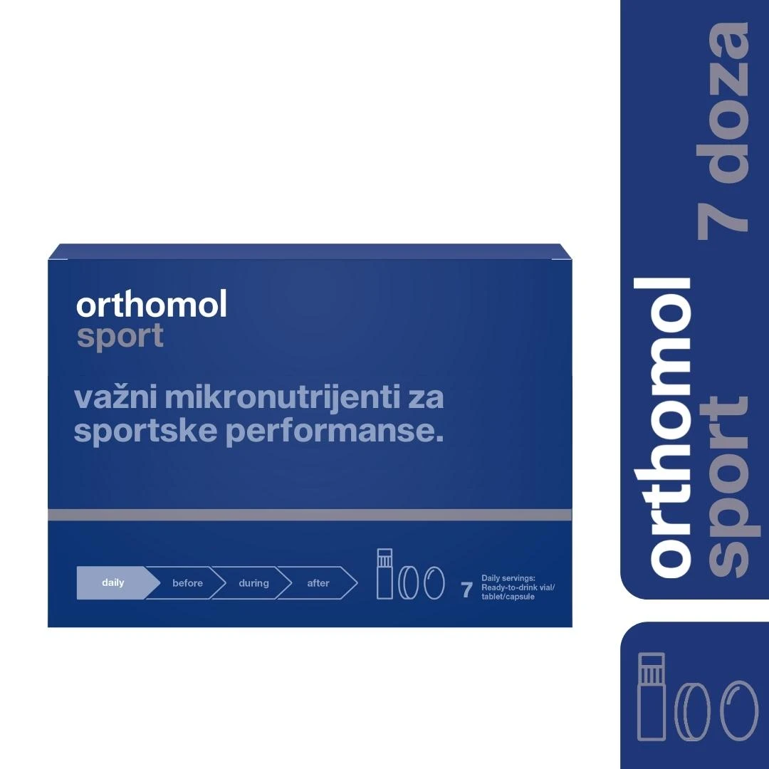 Orthomol Sport 7 Doza; Vitamini za Sportiste sa L carnitinom