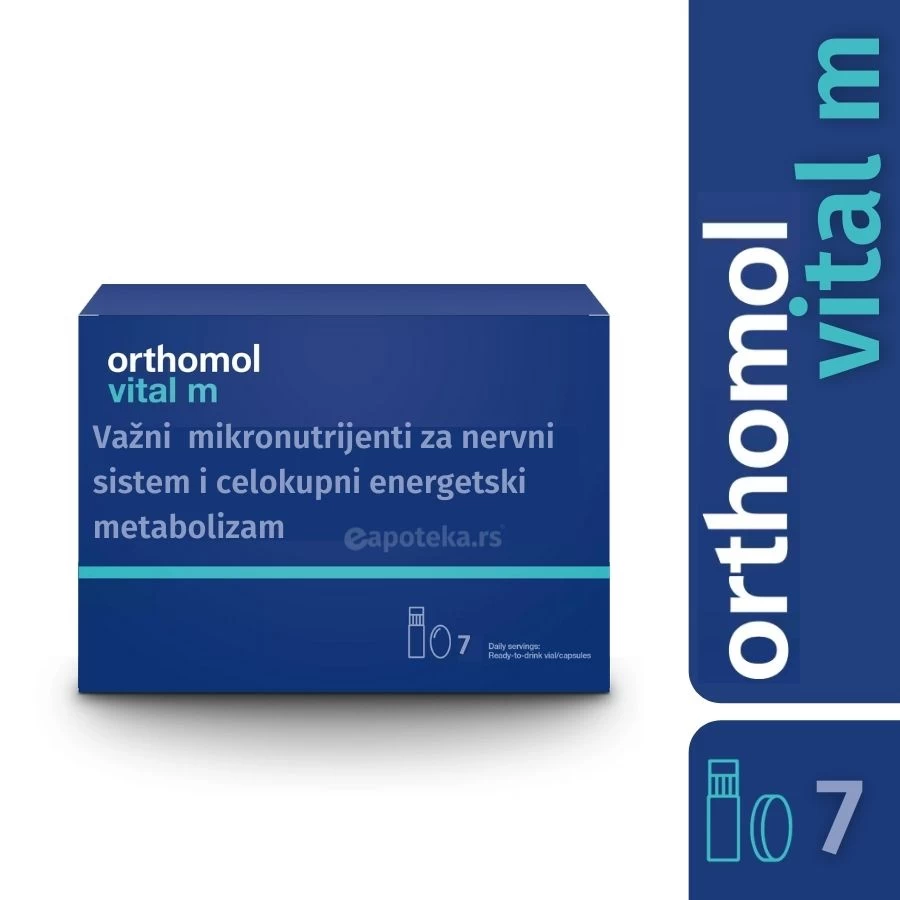 Orthomol Vital M Vitamini za Muškarce 7 Bočica 