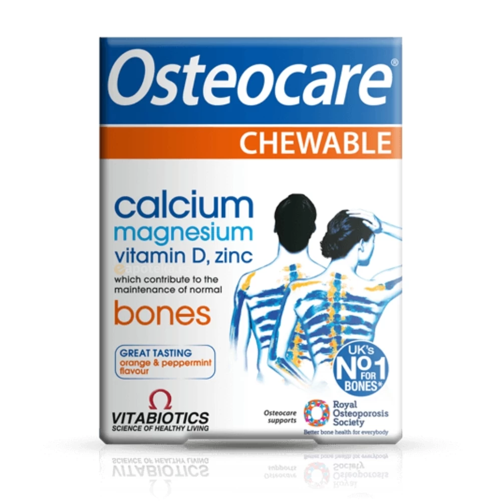 VITABIOTICS Osteocare® 30 Tableta za Žvakanje