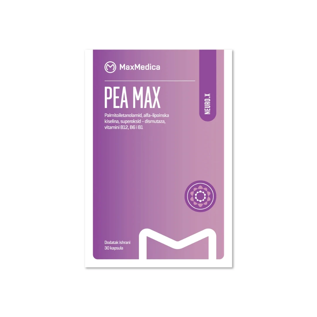 MaxMedica PEA MAX 30 Kapsula za Neuropatski Bol