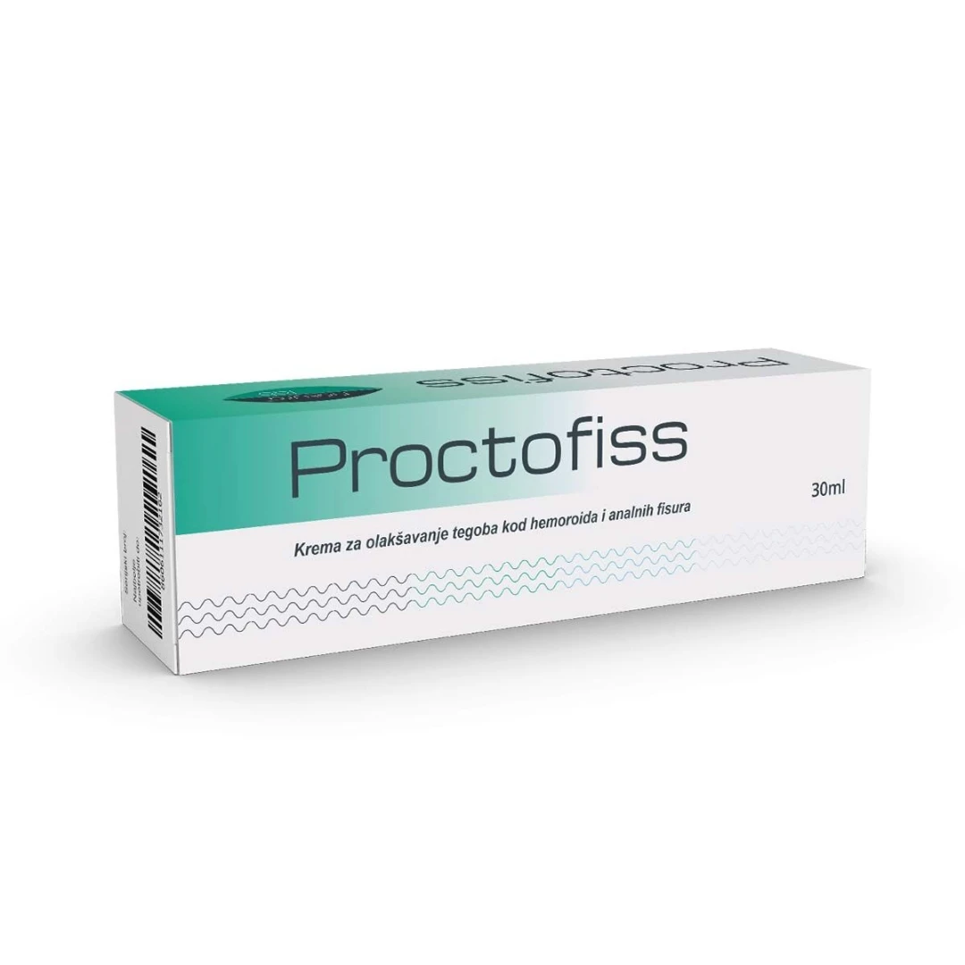 naturalab® Proctofiss Krema 30 mL za Olakšavanje Tegoba kod Hemoroida i Analnih Fisura