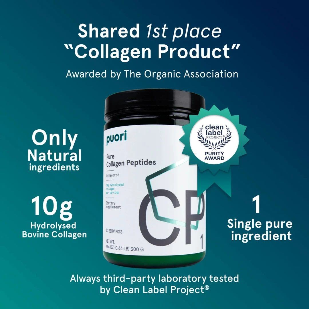 puori CP1 Pure Collagen Peptides 30 Doza 300 g