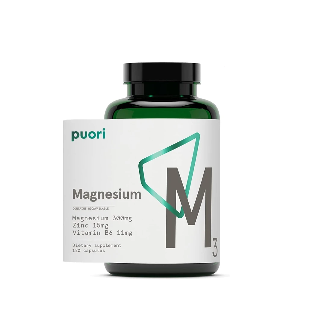 puori M3 Magnezijum sa B6 Vitaminom i Cinkom 120 Kapsula