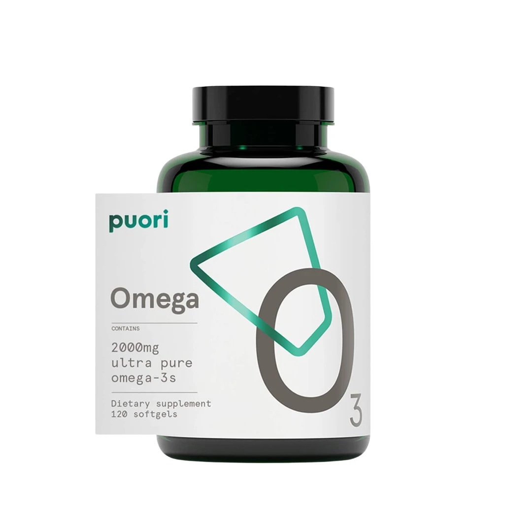puori O3 Omega Visoko Koncentrovano Ultra Čisto Omega 3 Riblje Ulje 120
