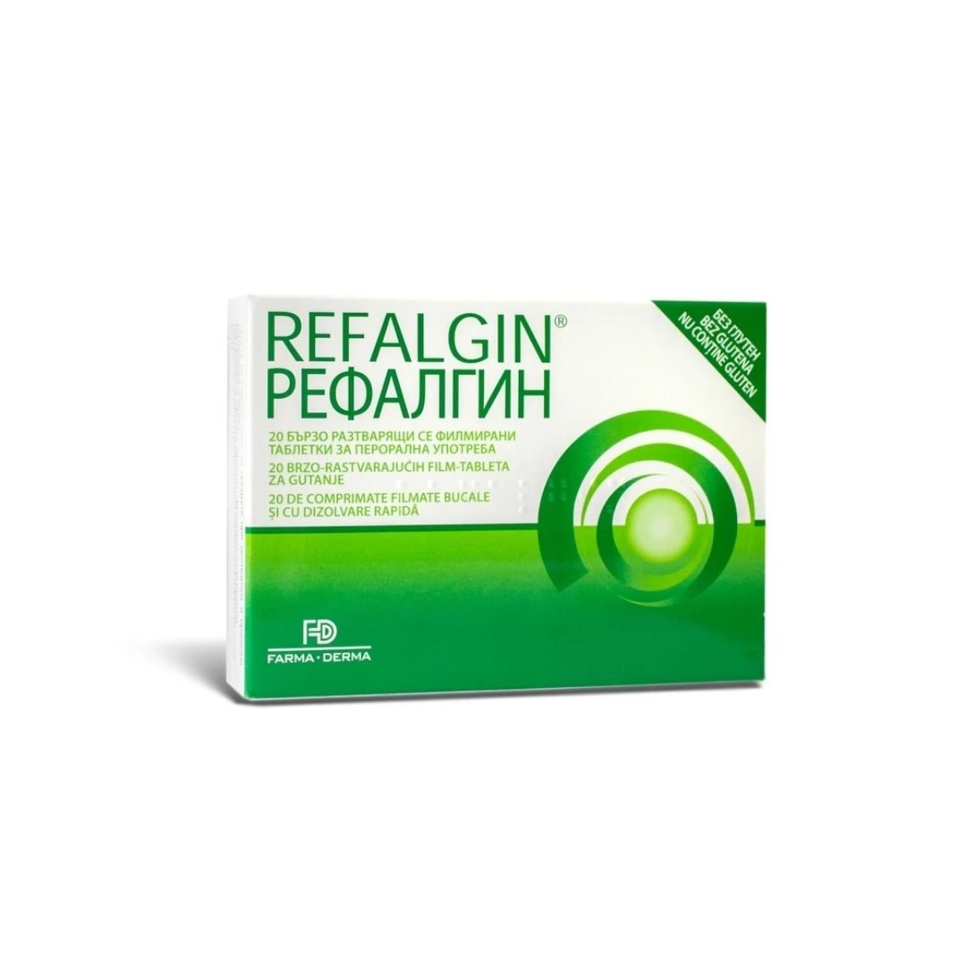 REFALGIN® Tablete Protiv Gastroezofagealnog Refluksa i Gorušice 20 Tableta