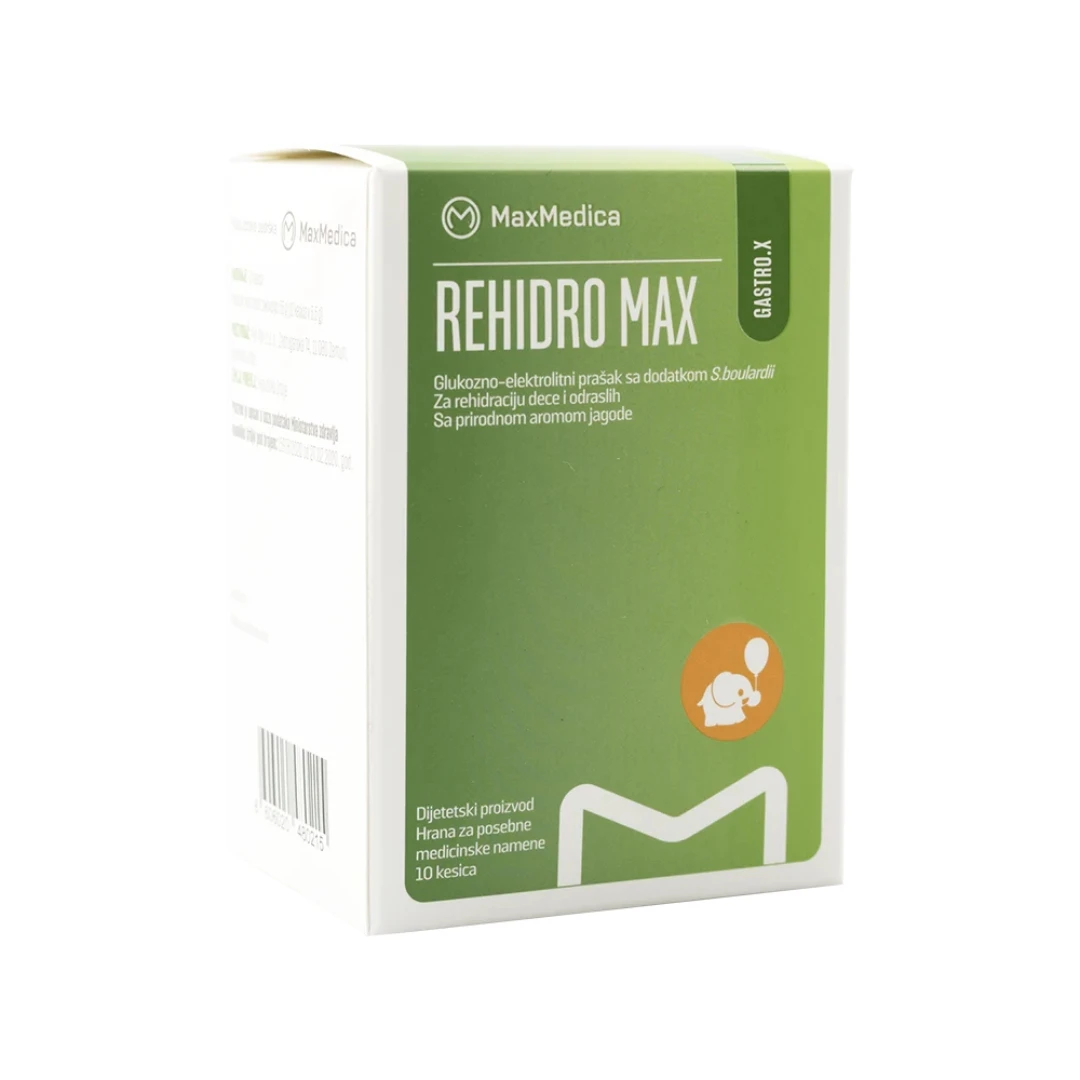 MaxMedica Rehidro MAX 10 Kesica za Rehidrataciju Organizma