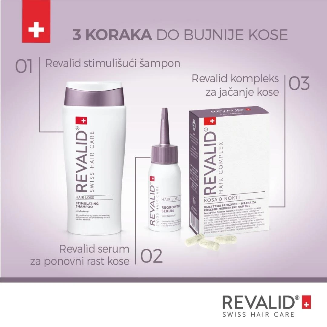 REVALID® Stimulišući Šampon Protiv Opadanja i za Brži Rast Kose 200 mL