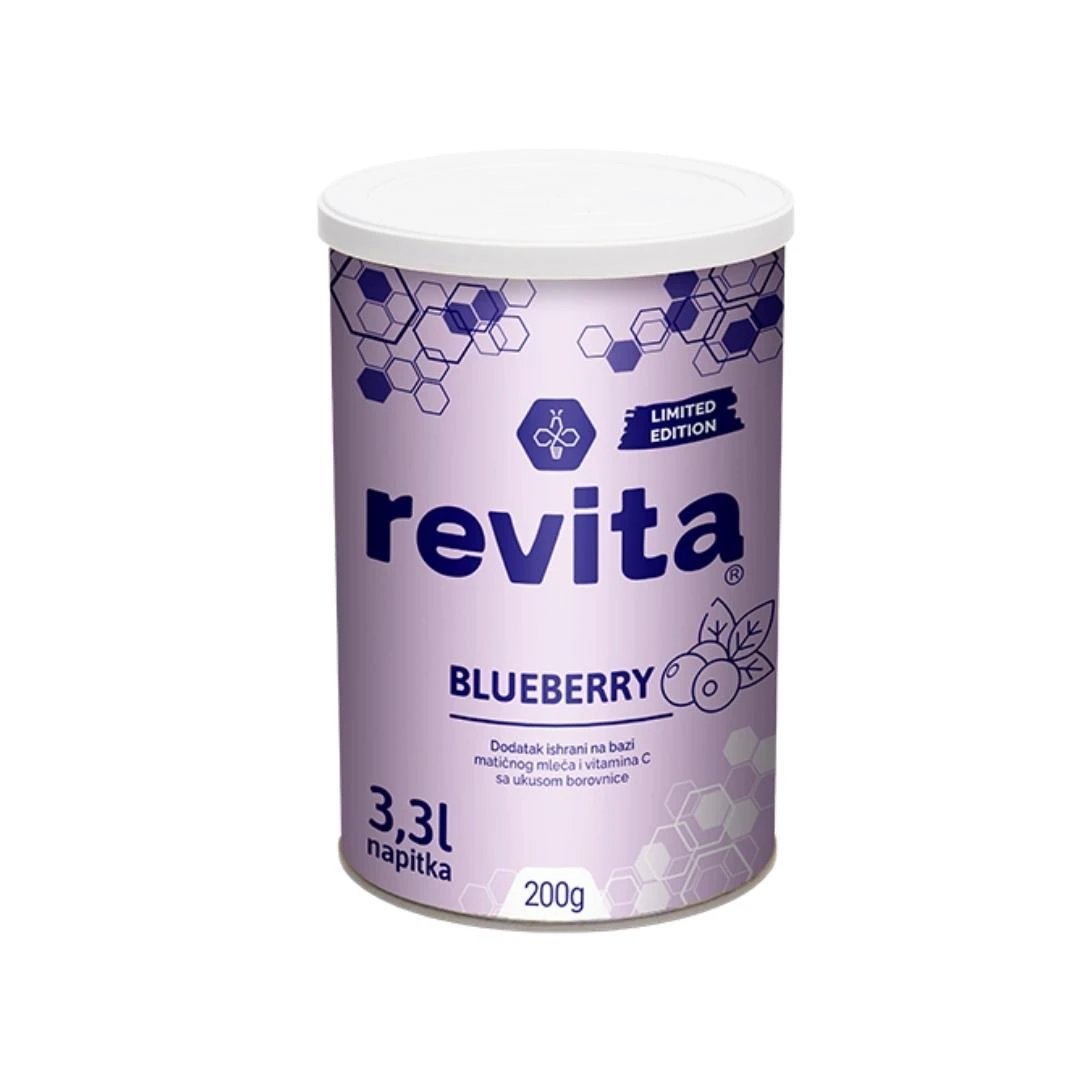 Revita® Blueberry Liofilizovani Matični Mleč 200 g