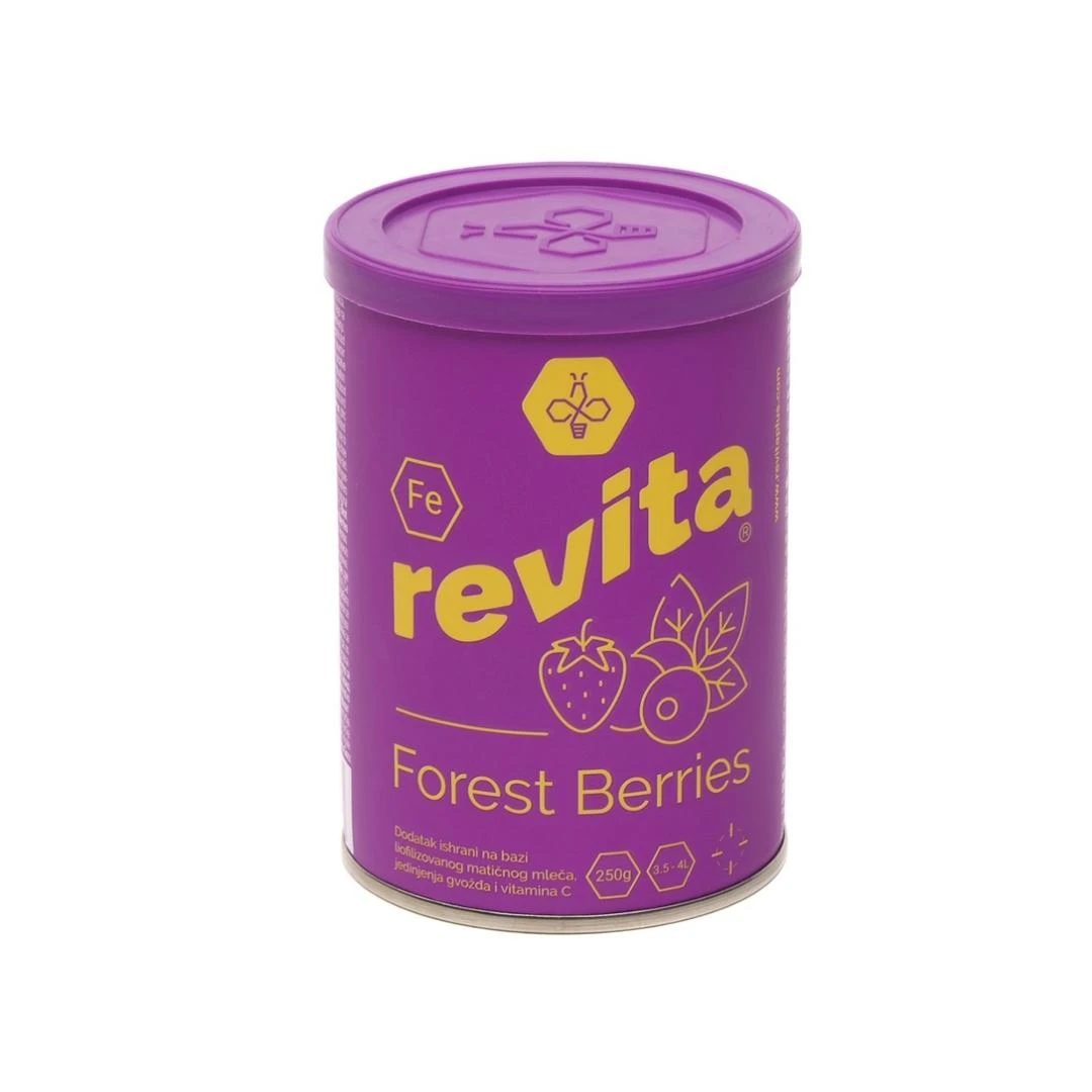 Revita® sa Gvožđem Forest Berries 250 g