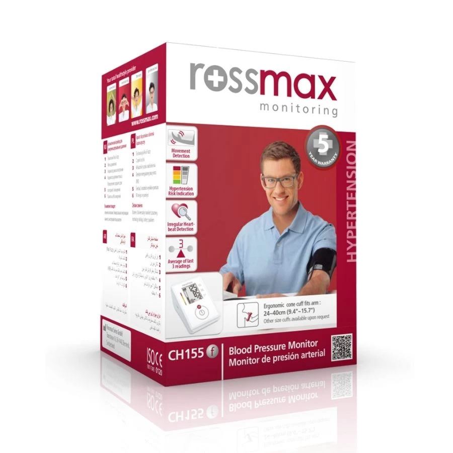 ROSSMAX CH155 Automatski Merač Krvnog Pritiska i Pulsa