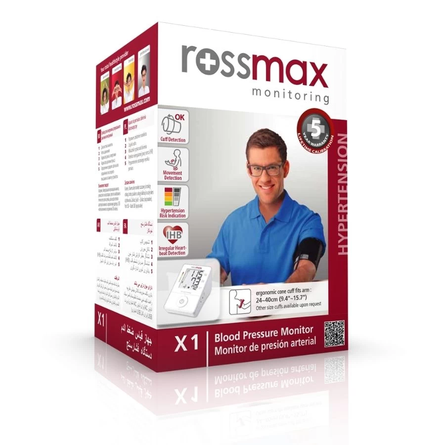 ROSSMAX X1 Merač Krvnog Pritiska i Pulsa