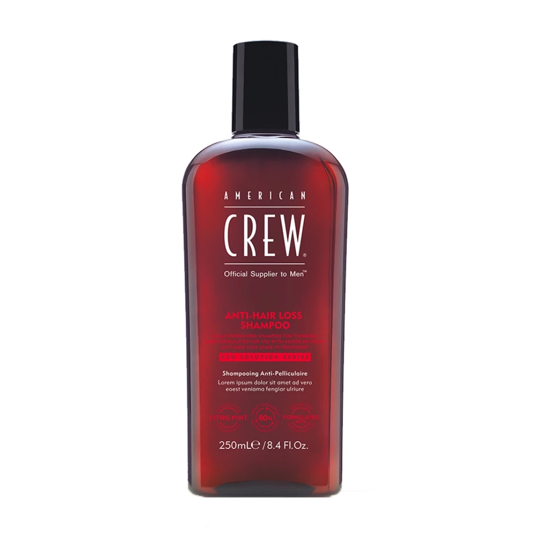 AMERICAN CREW® ANTI-HAIRLOSS Šampon Protiv Opadanja Kose 250 mL za Normalnu ka Masnoj Kosi i Koži Glave