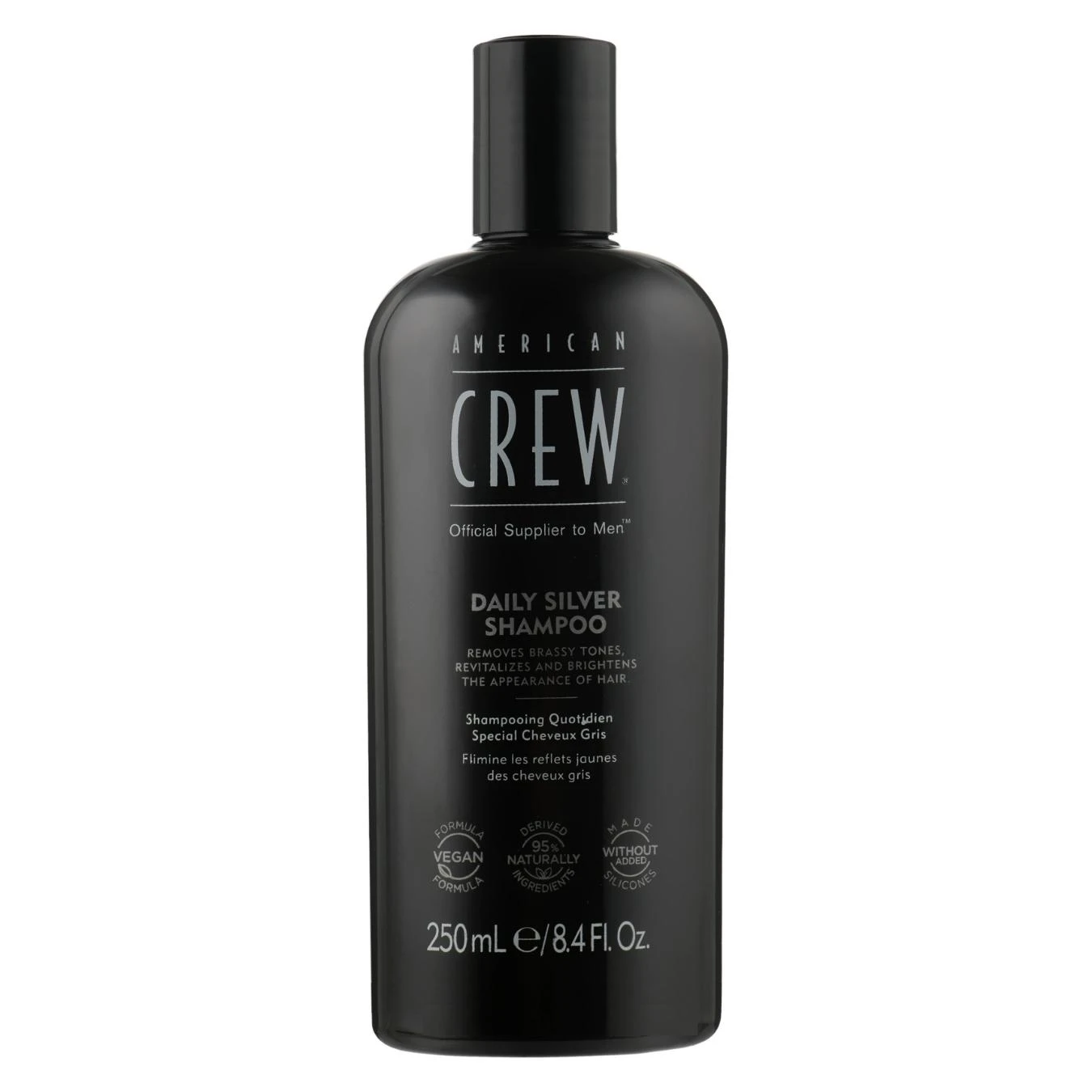 American CREW Silver Šampon Optimalno Održavanje Sede Kose 250 mL