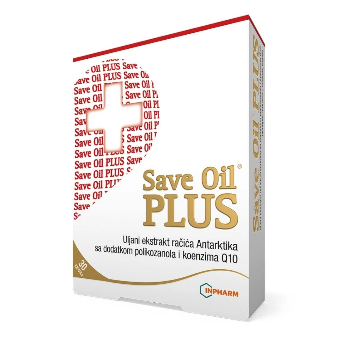 Save Oil® PLUS 30 Kapsula Protiv Holesterola