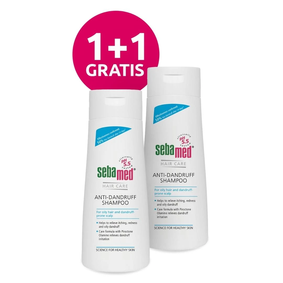 Sebamed® PROMO Šampon Protiv Peruti 200 mL 1+1 GRATIS