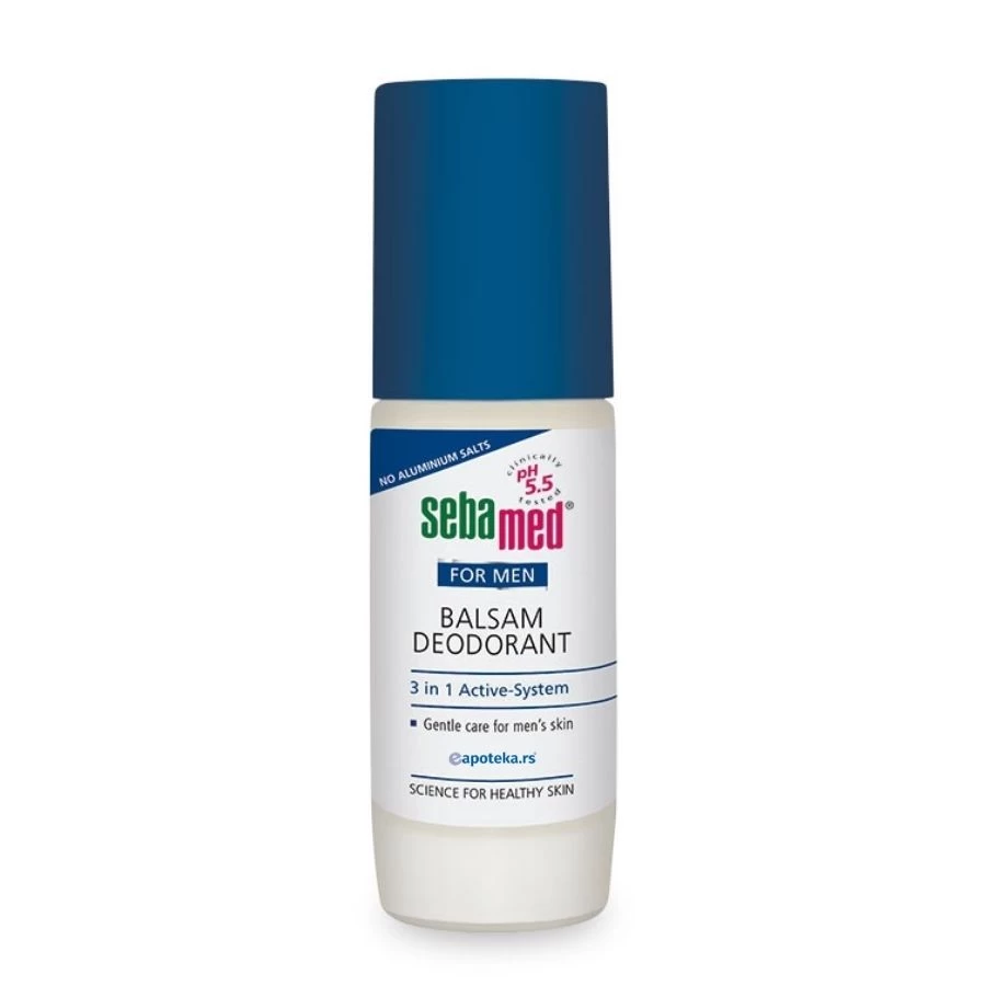 Sebamed® Sensitive Roll-On Balsam Dezodorans za Muškarce 50 mL