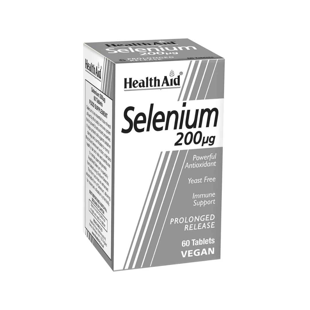 HealthAid Selenium 200 mcg 60 Tableta