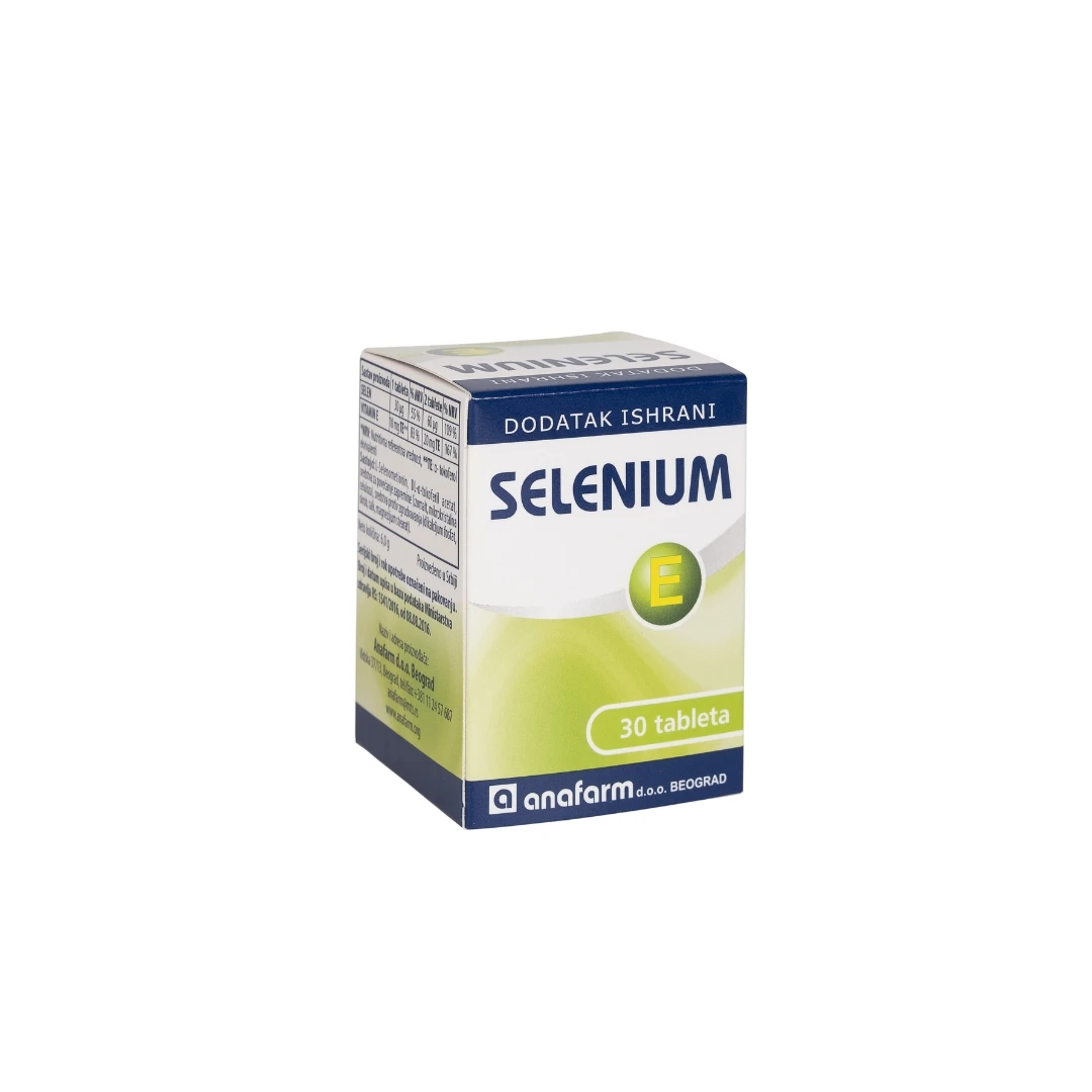 ANAFARM Selenium E;30 Tableta; Selen