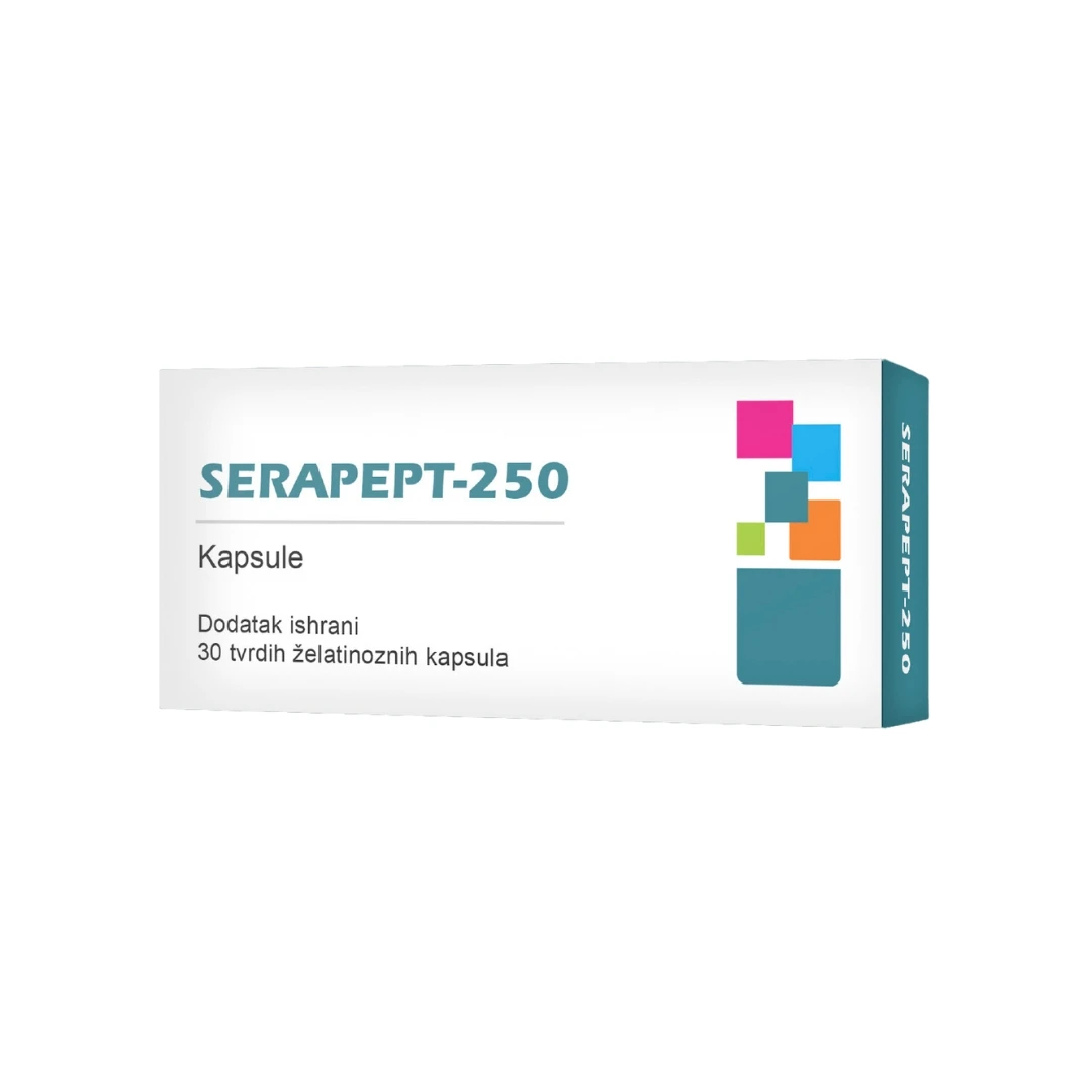 SERAPEPT-250 30 Kapsula