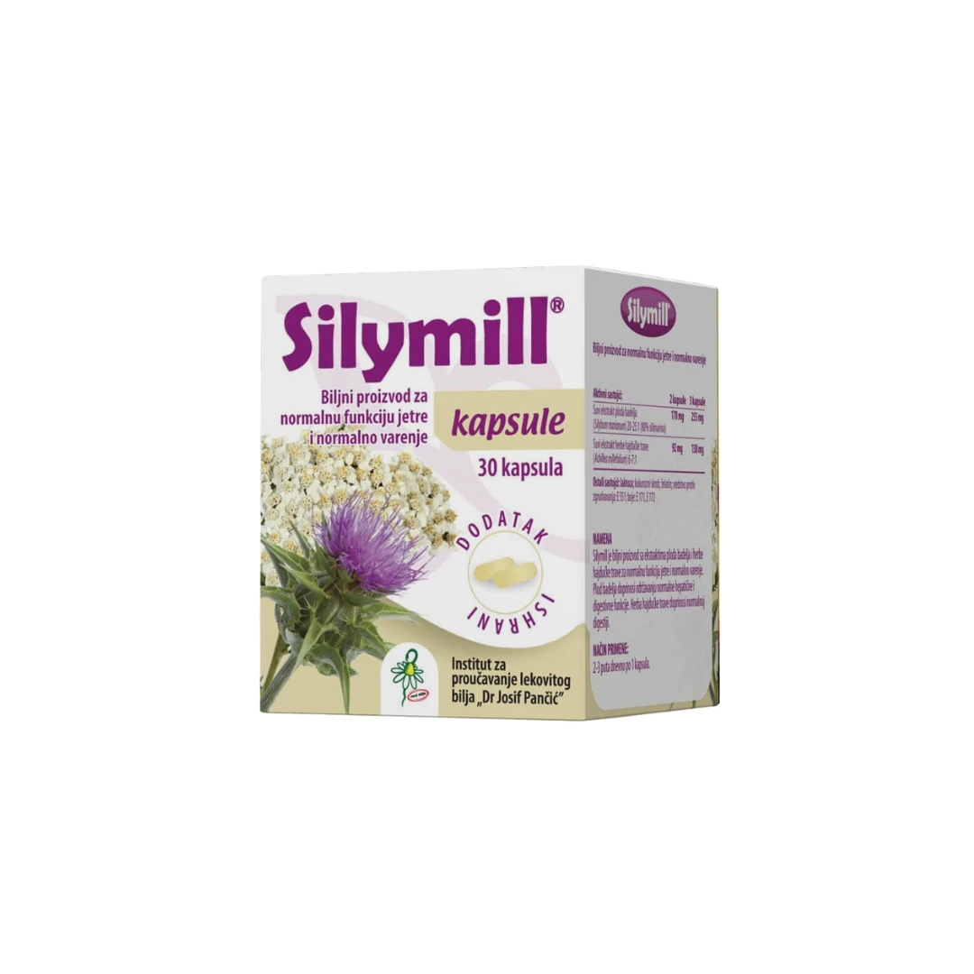 Silymill® za Jetru i Normalno Varenje 30 Kapsula