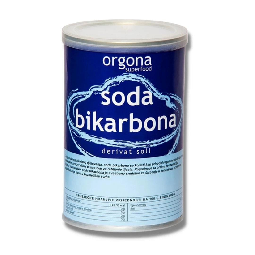 Orgona Soda Bikarbona bez Aluminijuma 400 g