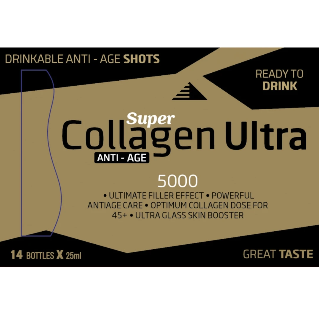 Super Collagen AntiAge 14x25 mL; Kolagen i Hijaluronska Kiselina u Bočicama