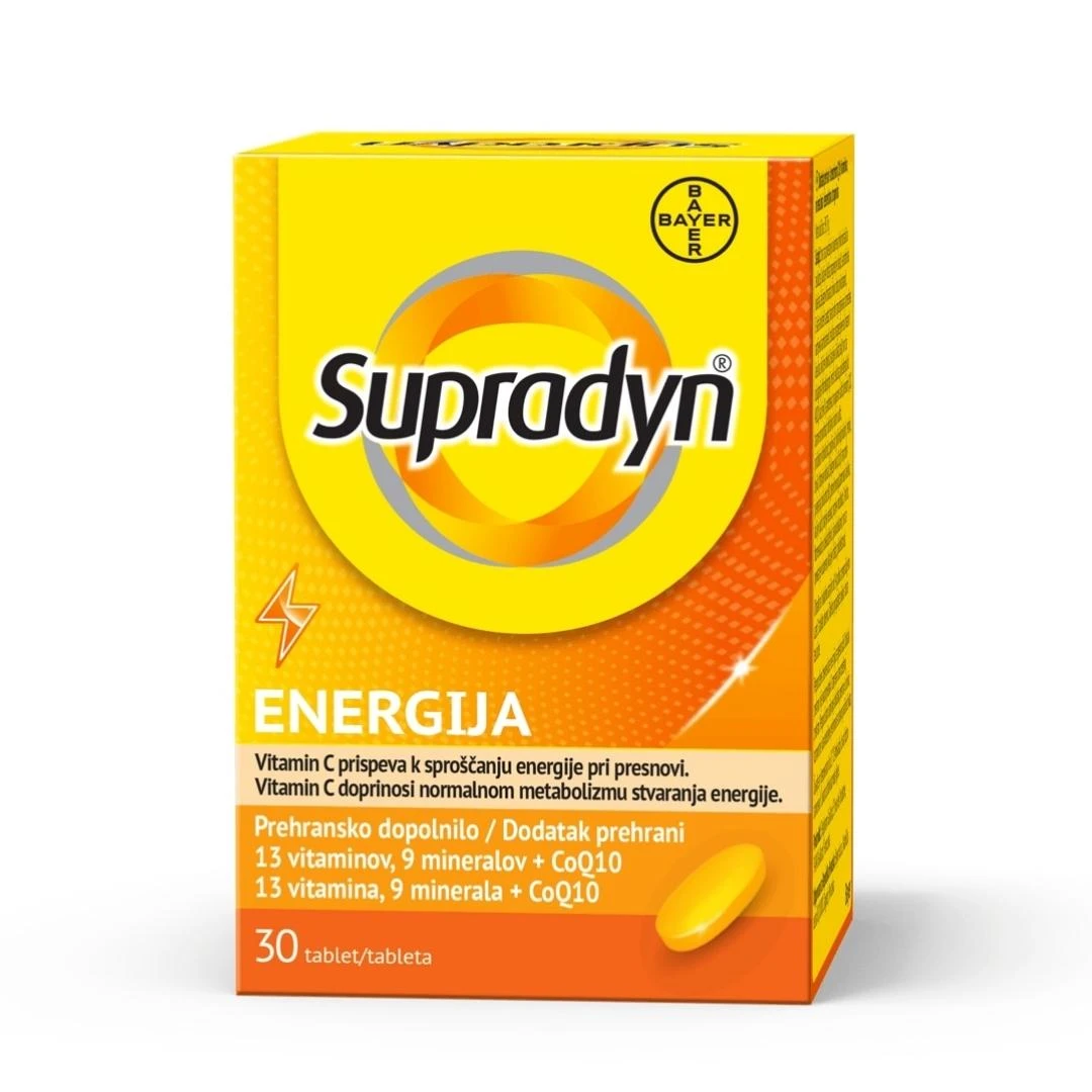 BAYER Supradyn® Q10 Energija Tablete 30