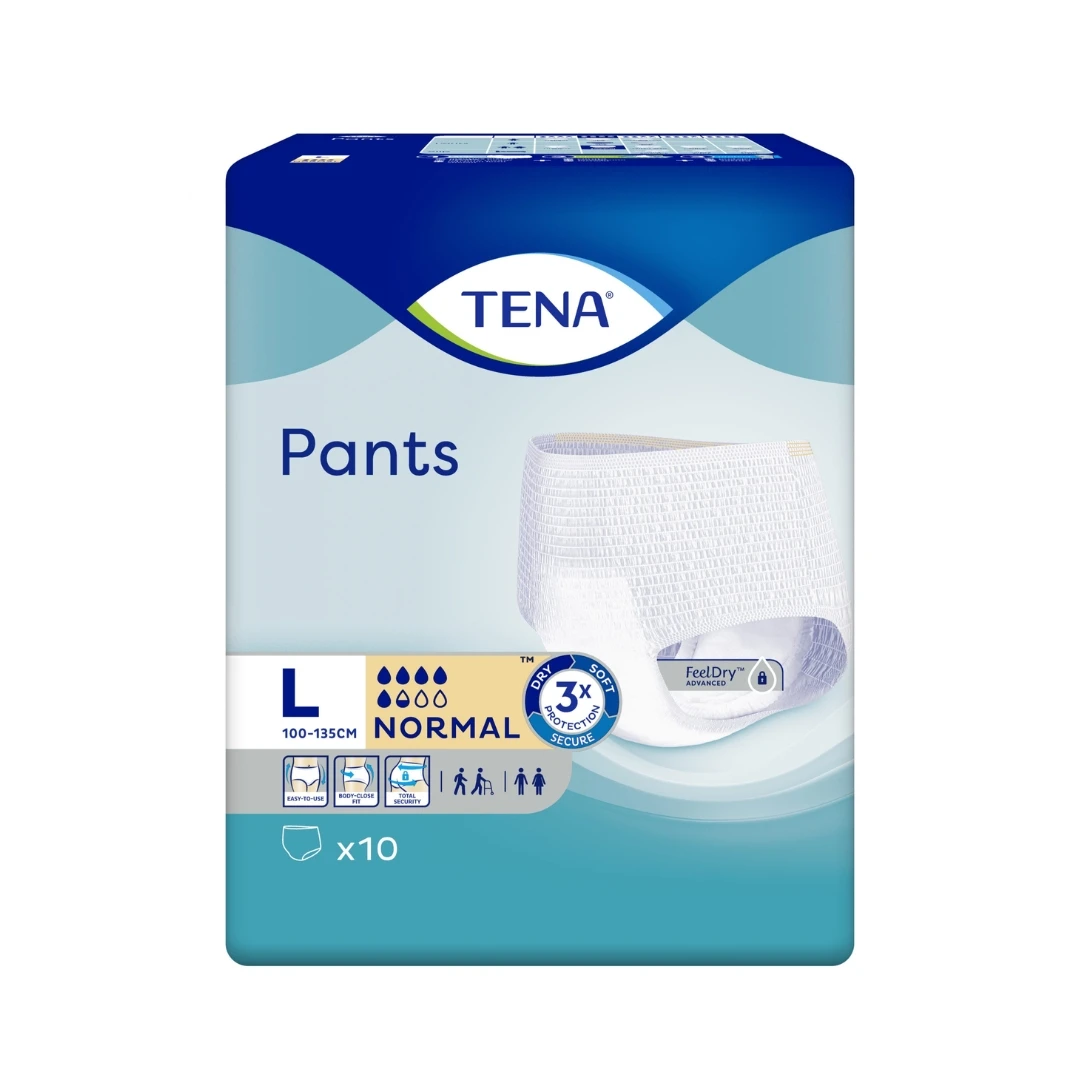 TENA® Pants NORMAL L Gaćice za Inkontinenciju 10 Komada
