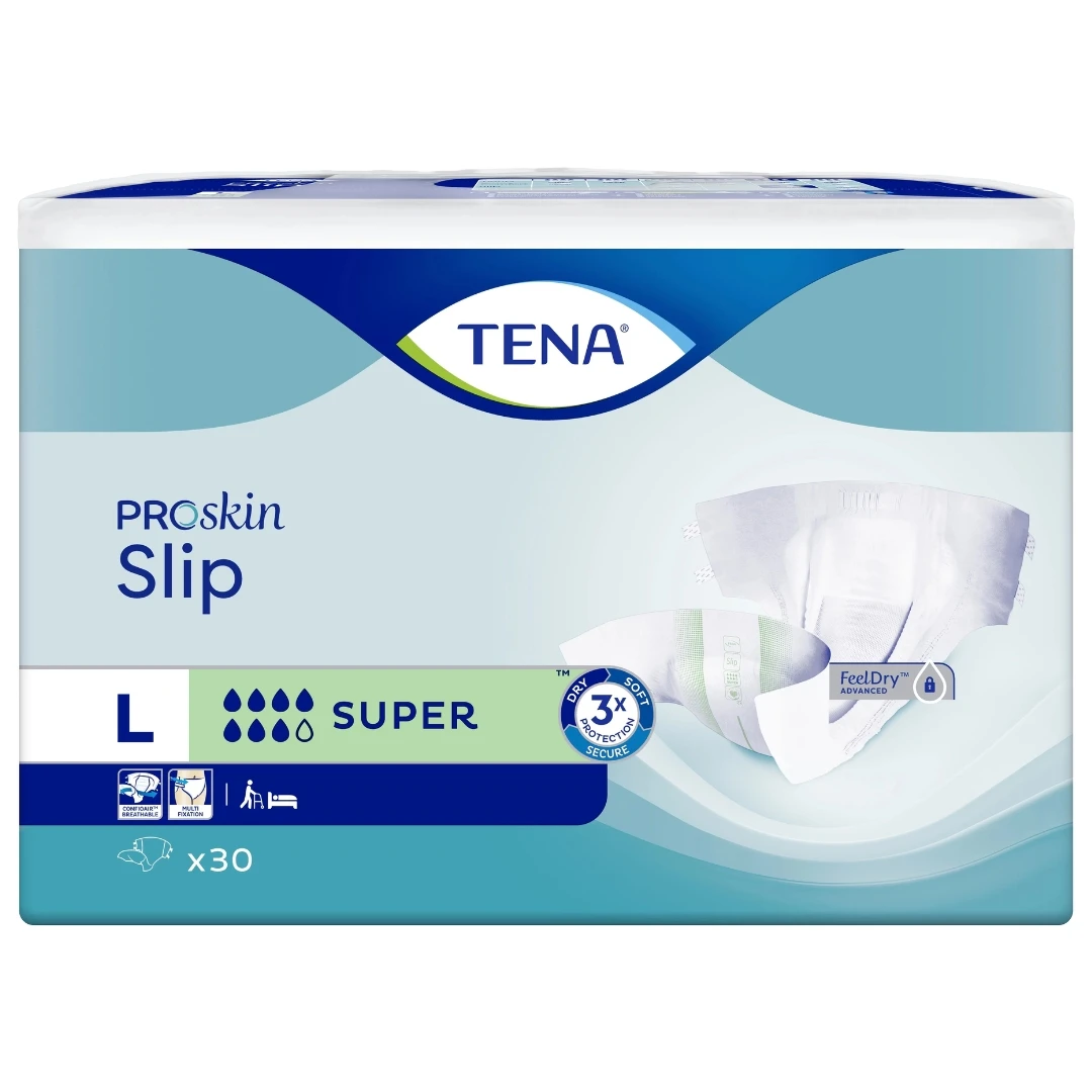 TENA® Pelene za Odrasle Slim Super L 30 Pelena za Inkontinenciju