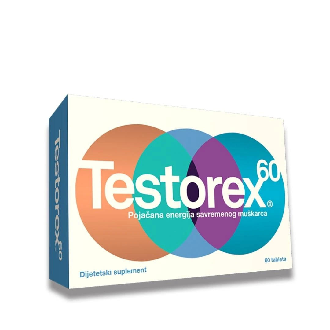 TESTOREX® Tablete za Izdržljivost, Potenciju i Libido 60 Komada
