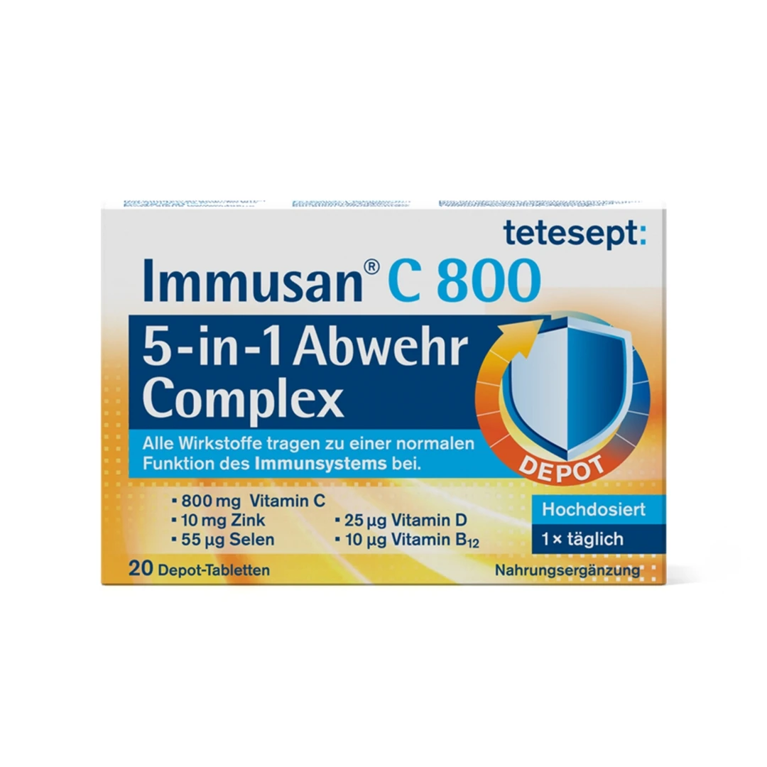 Tetesept Immusan® C 800 20 Depo Tableta