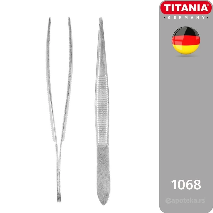 TITANIA® Pinceta Tanka Špic 1068