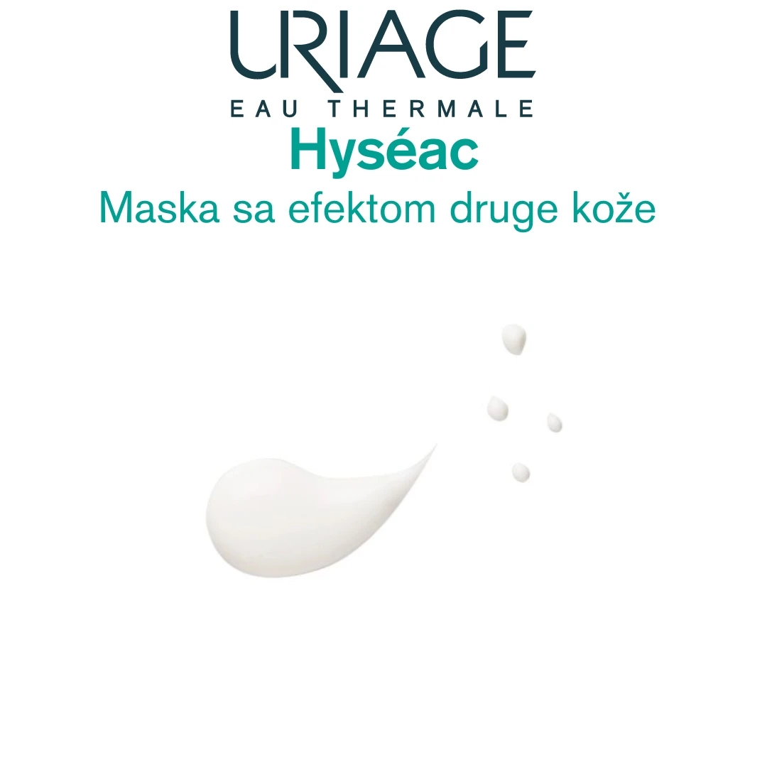 URIAGE Hyséac PEEL-OFF Maska 50 mL; Akne; Bubuljice; Sužavanje Pora
