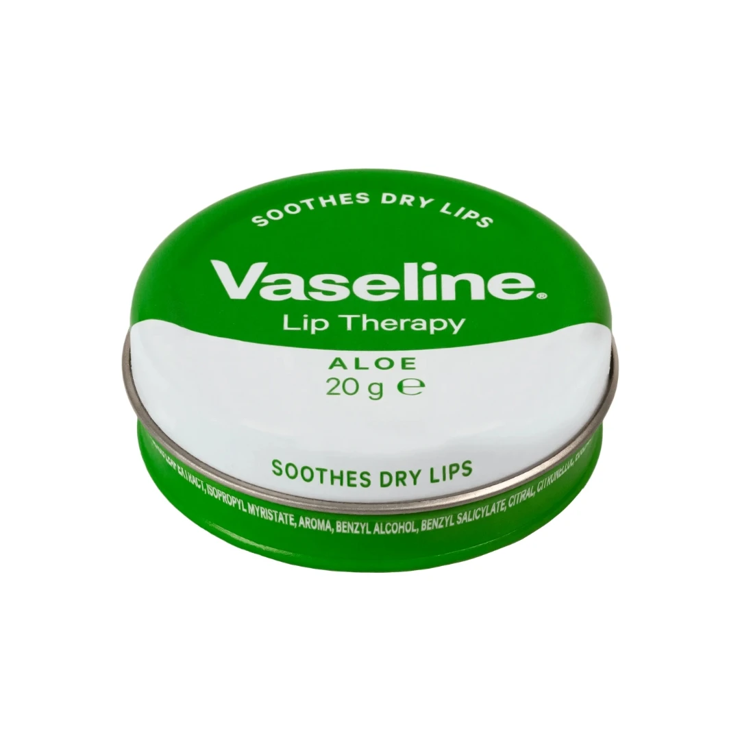 Vaseline Lip Therapy Balzam za Usne ALOE 20 g, za Suve i Ispucale Usne